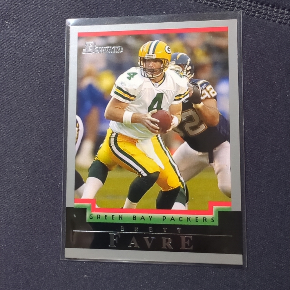 2004 Bowman Chrome - #1 Brett Favre/Green Bay Packers NR MT - Picture 10 of 10